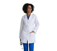BARCO Women's 4481 Lab Coat, White, S
