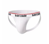 Barcode Berlin Cosme Jockstrap White - SIZE L - Jock Strap Underwear for Men
