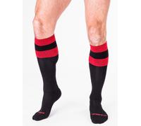 barcode Berlin football socks black-red socks sexy gay 90143/103 FLASH SHIPPING