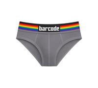 Barcode Berlin - Mens Briefs Underwear - Pride Brief Grey - 1x Size M