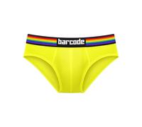 Barcode Berlin - Mens Briefs Underwear - Pride Brief Neongreen - 1x Size L