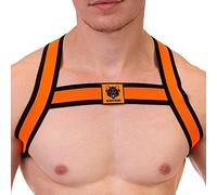 Barcode Berlin - Mens Partywear - Harness Colin Orange - 1x Size XL
