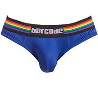 barcode Berlin PRIDE brief blue size M L men's brief gay 91743/800 fast shipping