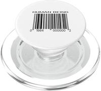 Barcode Human Being Rights Equality 1984 Men Women PopSockets PopGrip for MagSafe