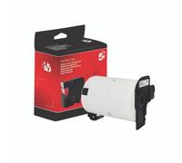 Five Star Non-OEM Replacement for Brother DK-11240 Black on White 102mm x 51mm 600/Roll FS673402