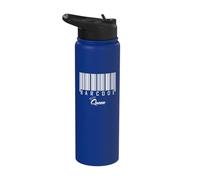 Barcode Queen Garage Sale Buyer Shopping Stainless Steel Insulated Water Bottle