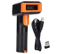 Barcode Scanner Handheld LED Screen Wireless Bar Code Scanning Gun With Data Cable Wireless Receiver for Shop Hospital