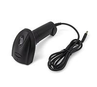 Barcode Scanner Handheld USB Wired 1D 2D QR Reader with Manual Auto Continuous Scanning Support Screen for Supermarket Retail Store Library Logistics Warehouse (U-2)