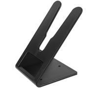 Barcode Scanner Holder Rack for Portable Scan Instruments, Black | Plastic Support, 16.00x9.00x9.00cm Size, Office and Supermarket Use, Easy Installation