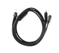 Barcode Scanner Host Cable KB Port to RJ50, Plug-and-Play Cord for Warehouse and Retail Scanner Stations Daily Replacement Cord Host Link Pos Checkout Warehouse Logistics Terminal Cable Connector