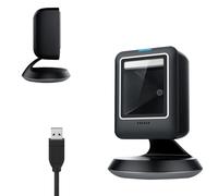 Barcode Scanner, QR/1D/2D Reader, USB, Auto-Sense, IP54, Plug & Play, Multi-OS Compatible, Reading from Displays, HDWR HD-S63