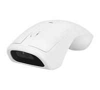 Barcode Scanner, THARO Wireless Mouse Scanner, M3 2D Wireless Barcode Scanner Read 1D&2D Codes with Mouse Functions (White)