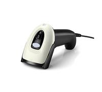 Barcode Scanner, Wired Barcode Scanner Handheld USB Automatic 1D QR CCD Reader