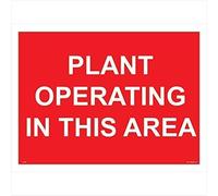 Barconstruction Sign Plant Operating In This Area Aluminum Funny Warning Signshome Gate Door Decor Sign Funny Vintage Metal Sign Poster 8X12 Inches