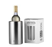 Barcool Wine Cooler Sleeve | Double-Walled Insulated Chiller | Portable No-Ice Design Preserves Perfect Serving Temperature for Hours | Ideal for Picnics, Garden Gatherings & Home Parties
