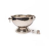 Barcraft 3Pc Barware Set With Stainless Steel Champagne Ice Bowl, Bottle Opener And Bottle Stopper Multi Large