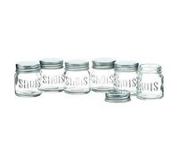 BarCraft 60ml Set of 6 Shot Jars