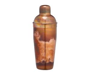 BarCraft 700ml Swirling Copper Finish Cocktail Shaker