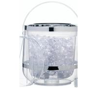 Barcraft Acrylic Double Walled Insulated Ice Bucket, Gift Boxed In Clear Clear One Size