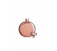 BarCraft Stainless Steel Copper Finish 140ml Hip Flask