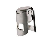 BarCraft Champagne Stopper with Luxury Polished Finish, Stainless Steel, Silver