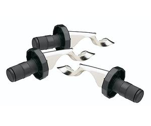 BarCraft Champagne/Wine Bottle Stopper Set with Built-In Beer Bottle Openers, Plastic/Stainless Steel, 3 Piece