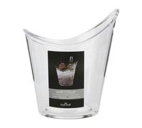 BarCraft Clear Acrylic Drinks Pail / Wine Cooler - Clear - Plastic