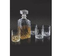 Bar Craft Cut Glass Decanter Set
