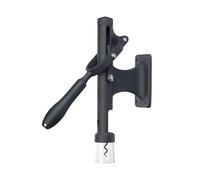 BarCraft Deluxe Wall-Mounted Stainless Steel Lever-Action Wine Bottle Opener