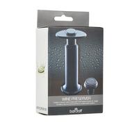BarCraft Deluxe Wine Preserver Set - Black - Plastic - Wine Accessories