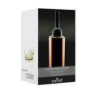 BarCraft Double Walled Copper Finish Wine Cooler - Gold - Stainless Steel