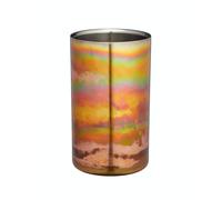 BarCraft Double-Walled Stainless Steel Wine Bottle Cooler, 12 x 20 cm (4.5" x 8") - Iridescent Copper-Effect Finish