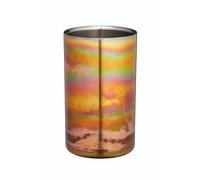 BarCraft Double-Walled Stainless Steel Wine Bottle Cooler, 12 x 20 cm (4.5" x 8") - Iridescent Copper-Effect Finish