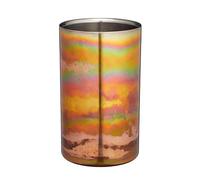 BarCraft Double Walled Swirling Copper Finish Wine Cooler