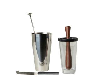 BarCraft Four Piece Mojito Cocktail Set