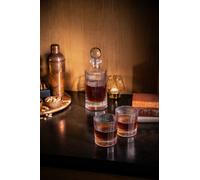 BarCraft Whiskey Decanter Glass Set, Includes 750ml Whisky Decanter & 2 Whisky Glasses, Drinkware for Liquor, Whisky, Vodka or Wine, Drinkware Gift Set