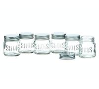 Barcraft Mini Glass Drinks Jars