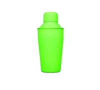 Barcraft Neon Green Mini Cocktail Shaker, Stainless Steel, 300Ml Green One Size
