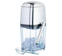 BarCraft Rotary Manual Ice Crusher Machine with Scoop Plastic Acrylic