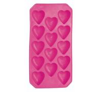 BarCraft Flexible Heart Shaped Ice Cube Tray