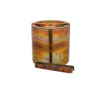 BarCraft Swirling Copper Finish Ice Bucket