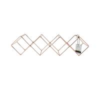 BarCraft Copper Finish Stackable Wine Rack, 58x14.5x14.5cm, Gift tagged | Size: 58x14.5x14.5 cm BarCraft Copper 58x14.5x14.5 cm