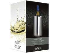 BarCraft Stainless Steel Double Walled Wine Cooler - Silver - Stainless Steel