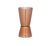 BarCraft Stainless Steel Dual Cocktail Jigger 250 ml & 500 Copper Finish