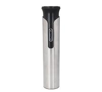 BarCraft Stainless Steel Electric Corkscrew, Gift Boxed, Silver