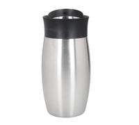 Bar Craft Flip-Top Cocktail Shaker, Stainless Steel, 450 ml, Labelled, Black