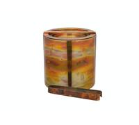 BarCraft Swirling Copper Finish Ice Bucket
