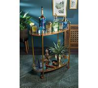 Barcraft Tropical Mini Pineapple Cocktail Shaker, Brass Finish, Stainless Steel, 325Ml In Bronze Bronze One Size