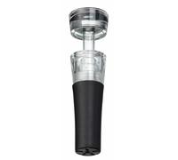 BarCraft Vacuum Wine Stopper,Black,2.5 x 8 cm