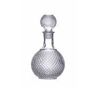 BarCraft Cut Glass Deluxe Wine Decanter 1 L Glass
